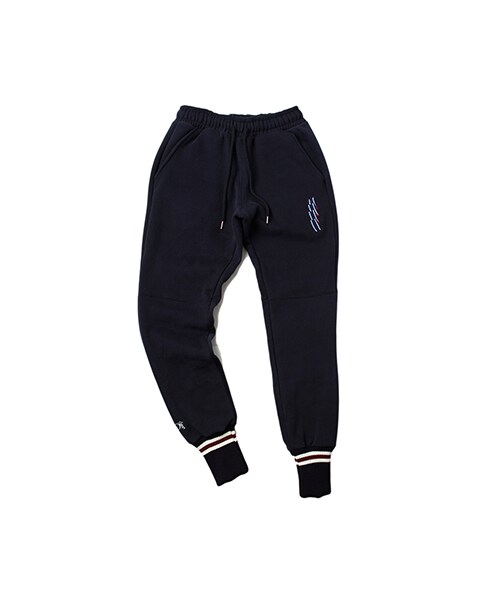 Ankle band sweat pants_NAVY