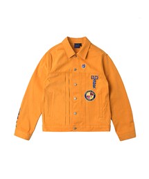 ROMANTIC CROWN | Day Off Trucker Jacket_Mustard(ジャケット/アウター)