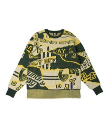 ROMANTIC CROWN | Day off jacquard knit_Green(その他)