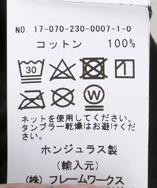 FRAMeWORK(フレームワーク)の「THE ACADEMY NEWYORK Print-T(トップス・ブラック/S/残り2点)」の12枚目の写真