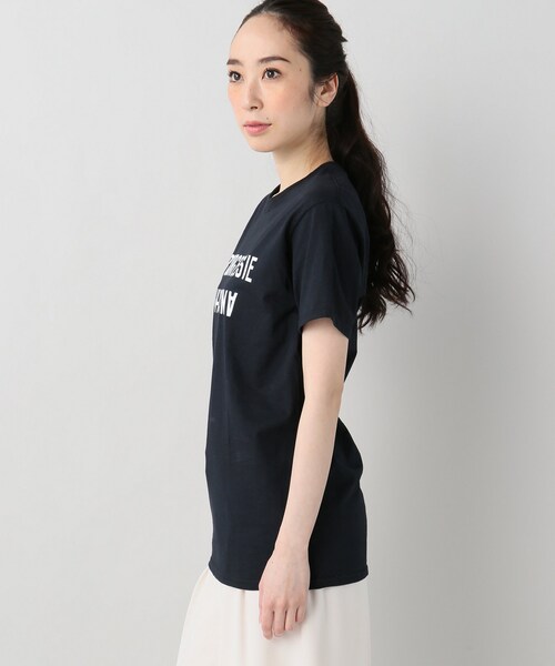 FRAMeWORK(フレームワーク)の「THE ACADEMY NEWYORK Print-T(トップス・ブラック/S/残り2点)」の6枚目の写真