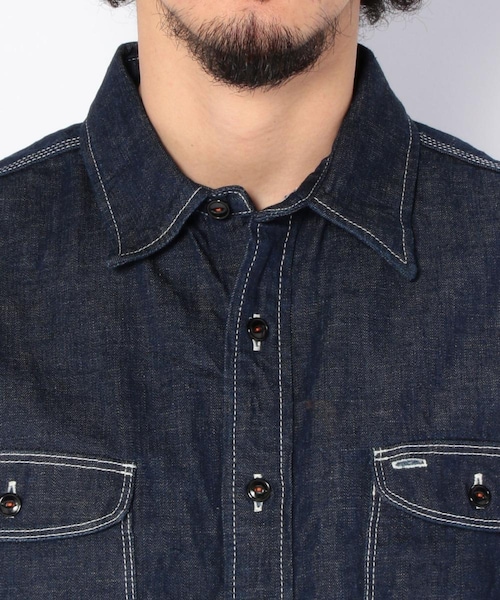 KATO`（カトー）の「KATO'/ｶﾄｰ ﾃﾞﾆﾑﾜｰｸｼｬﾂ（）」 - WEAR