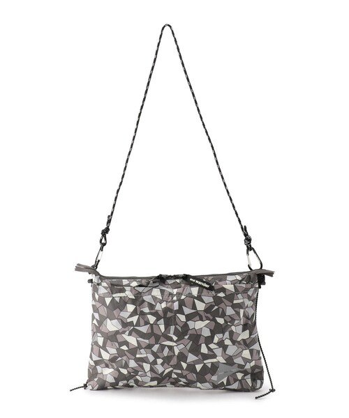 and wander（アンドワンダー）の「and wander/アンドワンダー Geometric Printed Sacoche/サコッシュショルダー（バッグ・メンズ・CHARCOL/BLUE・F）」の10枚目の写真