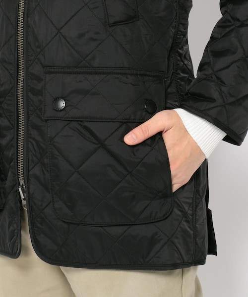 Barbour(バブアー)の「HOODED POLAR フーデッド ポーラ-キルト /Barbour(バブアー)(ジャケット/アウター・メンズ・BLACK/OLIVE/NAVY・34/36/38)」の7枚目の写真