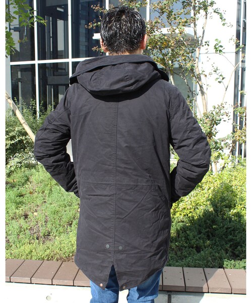 美品『SCOTCH＆SODA　スコッチアンドソーダ』モッズコート SCOTCH&SODA（スコッチアンドソーダ）の「ﾜｲﾔｰﾓｯｽﾞｺｰﾄ /SCOTCH&SODA