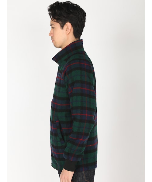 美品 WOOLRICH x andfamilys チェック ウール ジャケット woolrich チェック柄ジャケット ウールリッチ - メルカリ