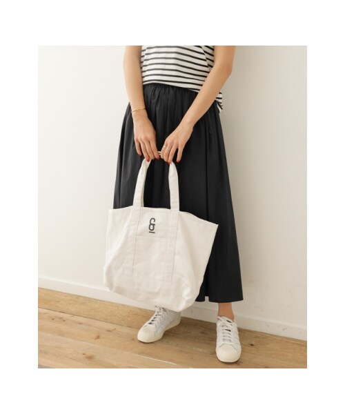 URBAN RESEARCH DOORS(アーバンリサーチドアーズ)の「FORK&SPOON Twill Tote(その他・レディース・ECRU/CHARCOAL/BEIGE・one)」の5枚目の写真