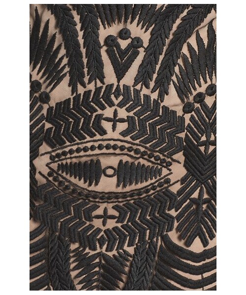 Bardot（バルドー）の「Women's Bardot 'Emmie' Bell Sleeve Lace Sheath Dress（ワンピース・レディース・Black・Large）」の4枚目の写真