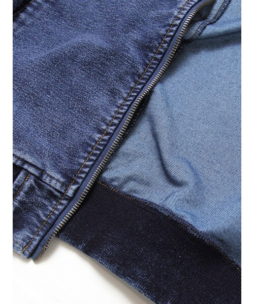 JACKROSE（ジャックローズ）の「ジョグデニム MA-1（ジャケット/アウター・メンズ・サックス/インディゴ・M/L）」の17枚目の写真