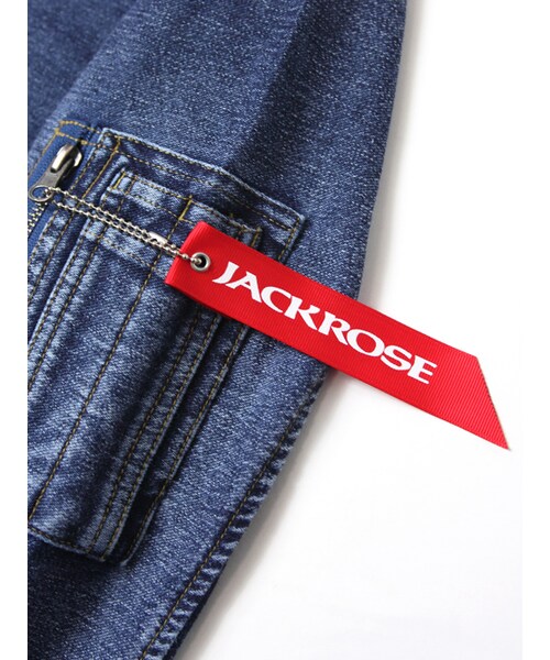JACKROSE（ジャックローズ）の「ジョグデニム MA-1（ジャケット/アウター・メンズ・サックス/インディゴ・M/L）」の18枚目の写真