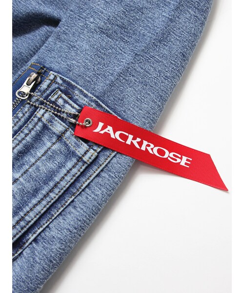 JACKROSE（ジャックローズ）の「ジョグデニム MA-1（ジャケット/アウター・メンズ・サックス/インディゴ・M/L）」の8枚目の写真