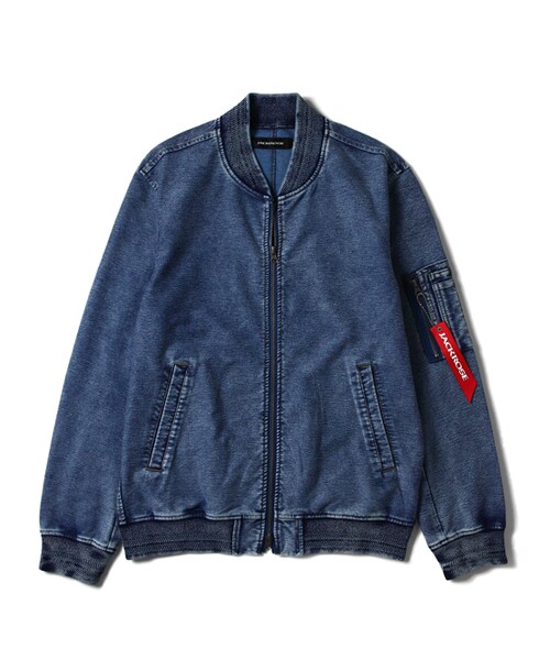 JACKROSE（ジャックローズ）の「ジョグデニム MA-1（ジャケット/アウター・メンズ・サックス/インディゴ・M/L）」の19枚目の写真