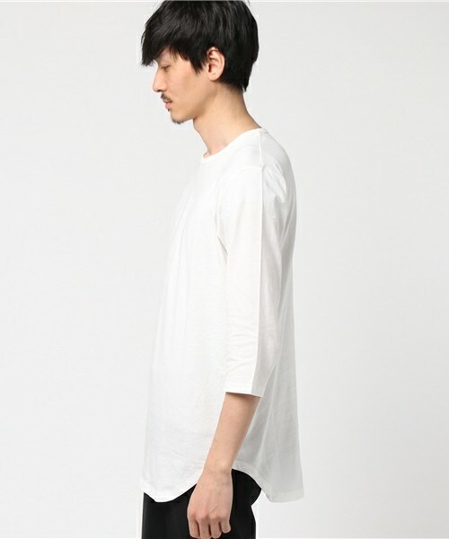 UNION STATION（ユニオンステーション）の「【2017SS商品】ロングカットソー（Tシャツ/カットソー・メンズ・ホワイト・S/M/L/LL）」の2枚目の写真