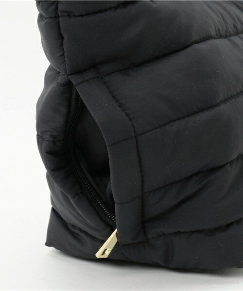 INTERPLANET（インタープラネット）の「バイカラーナイロントート（トートバッグ・レディース・ブラック/ベージュ/カーキ・フリー）」の8枚目の写真