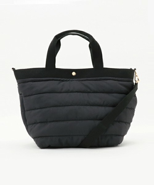 INTERPLANET（インタープラネット）の「バイカラーナイロントート（トートバッグ・レディース・ブラック/ベージュ/カーキ・フリー）」の13枚目の写真