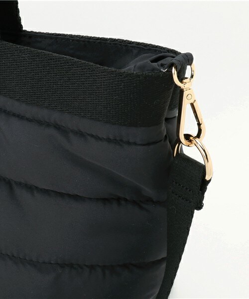 INTERPLANET（インタープラネット）の「バイカラーナイロントート（トートバッグ・レディース・ブラック/ベージュ/カーキ・フリー）」の7枚目の写真