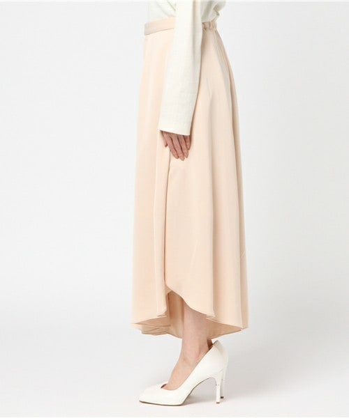 actuel（アクチュエル）の「ｻｲﾄﾞﾗｳﾝﾄﾞｽｶｰﾁｮ（その他パンツ・レディース・ベージュ/ミント/ネイビー・FREE）」の5枚目の写真