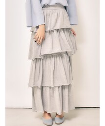 KORMARCH | ティアードロングスカート(スカート)
