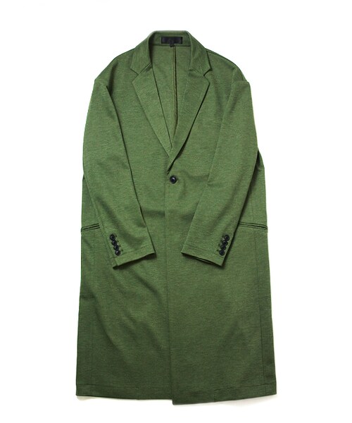 Luv maison(ラブメゾン)の「ポリエステルドロップショルダーチェスターコート(ジャケット/アウター・メンズ・グレー/カーキ・M/L/XL)」の19枚目の写真