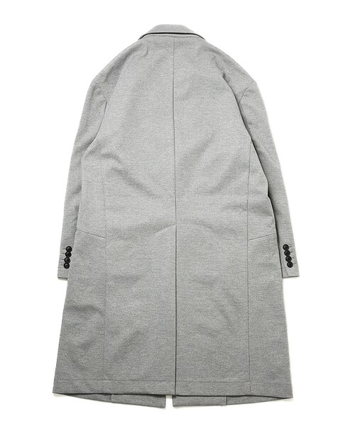 Luv maison(ラブメゾン)の「ポリエステルドロップショルダーチェスターコート(ジャケット/アウター・メンズ・グレー/カーキ・M/L/XL)」の10枚目の写真