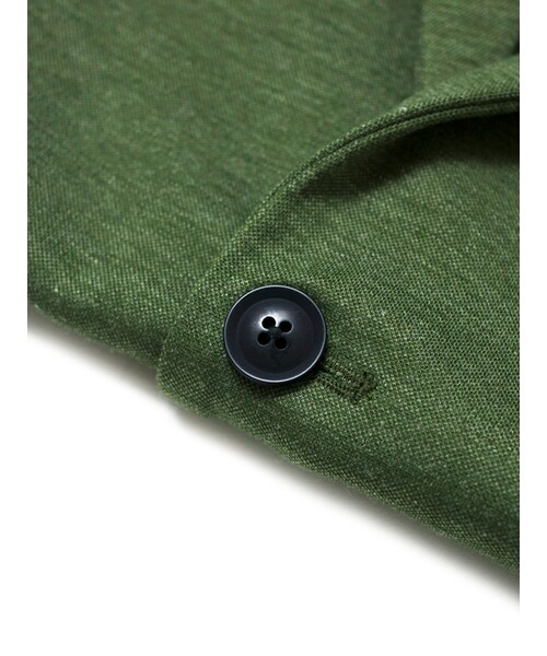 Luv maison(ラブメゾン)の「ポリエステルドロップショルダーチェスターコート(ジャケット/アウター・メンズ・グレー/カーキ・M/L/XL)」の17枚目の写真