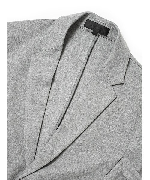 Luv maison(ラブメゾン)の「ポリエステルドロップショルダーチェスターコート(ジャケット/アウター・メンズ・グレー/カーキ・M/L/XL)」の3枚目の写真