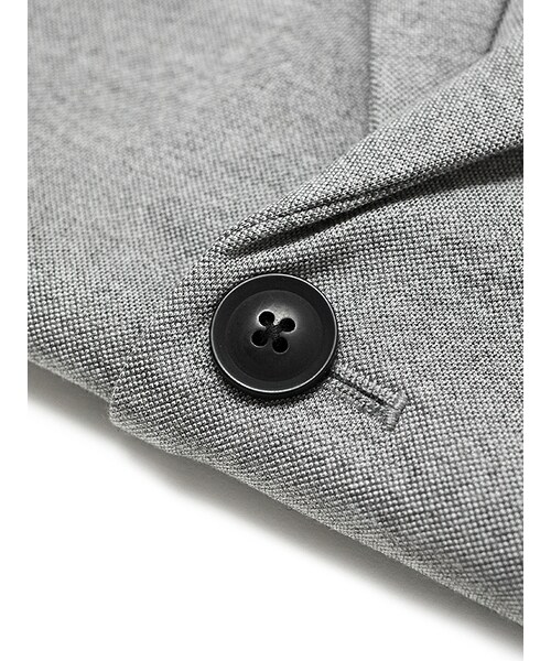 Luv maison(ラブメゾン)の「ポリエステルドロップショルダーチェスターコート(ジャケット/アウター・メンズ・グレー/カーキ・M/L/XL)」の7枚目の写真