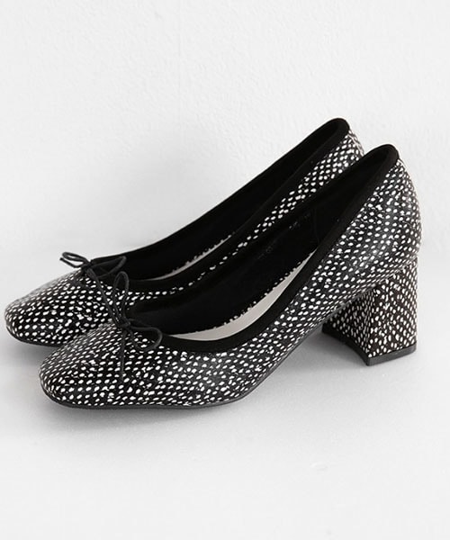 DHOLIC（ディーホリック）の「2TYPEリボンポイントミドルヒールパンプス（パンプス・レディース・225/230/235/240/245）」の5枚目の写真