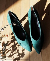 DHOLIC | ポインテッドトゥスエードライクパンプス(パンプス)