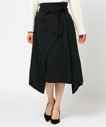 actuel | ウエストリボンイレギュラーヘムSK(スカート)
