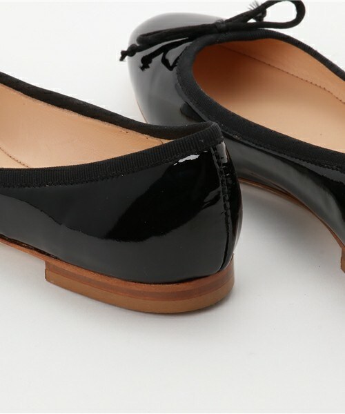 FABIO RUSCONI（ファビオルスコーニ）の「【FABIO RUSCONI】エナメルバレエシューズ (F71503)（バレエシューズ・レディース・ブラック/ピンク/シルバー・35/36/37/38/39）」の10枚目の写真