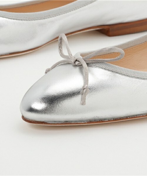 FABIO RUSCONI（ファビオルスコーニ）の「【FABIO RUSCONI】エナメルバレエシューズ (F71503)（バレエシューズ・レディース・ブラック/ピンク/シルバー・35/36/37/38/39）」の11枚目の写真