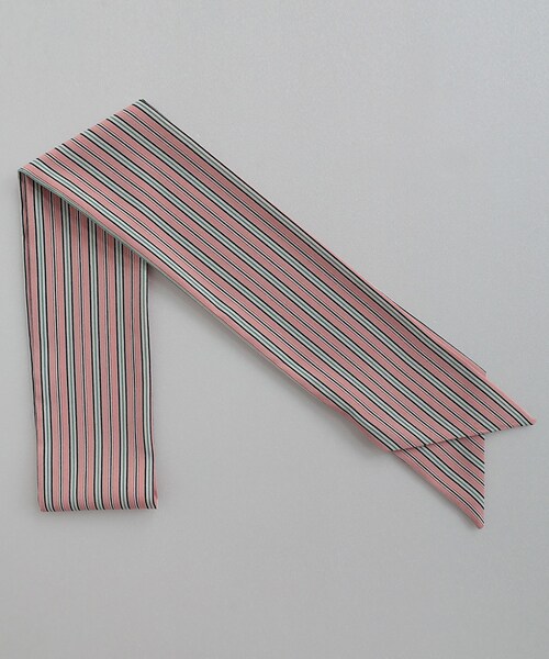 DHOLIC（ディーホリック）の「ストライプパターンロングスカーフ（マフラー・レディース・FREE）」の3枚目の写真