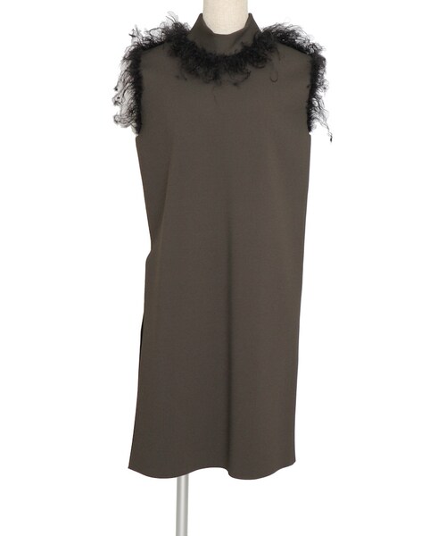 Celine セリーヌ の Celine セリーヌ サイドスリットドレス ドレス Wear Celine セリーヌ の Celine セリーヌ サイドスリットドレス ドレス Wear