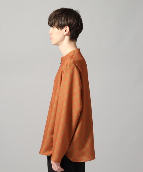 HARE(ハレ)の「アートコモンガラプルオーバー(トップス・ブラック/オレンジ)」の7枚目の写真