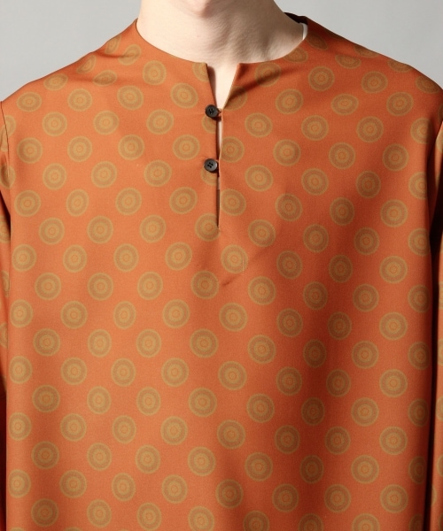 HARE(ハレ)の「アートコモンガラプルオーバー(トップス・ブラック/オレンジ)」の9枚目の写真