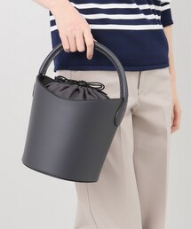 【新品タグ付き】スピック＆スパン　＆MyuQ　2way　バケットバッグ　バケツ型 新品タグ付き】スピック＆スパン ＆MyuQ 2way バケットバッグ