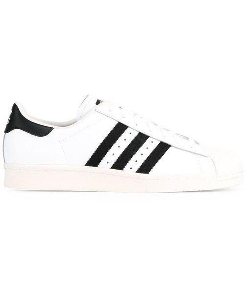 adidas(アディダス)の「Adidas Originals 'Superstar 80's' sneakers(スニーカー・レディース・WHITE・3.5/4/4.5/5/5.5/6/6.5/7/7.5/8/9/9.5/10/10.5/11/11.5/12)」の1枚目の写真