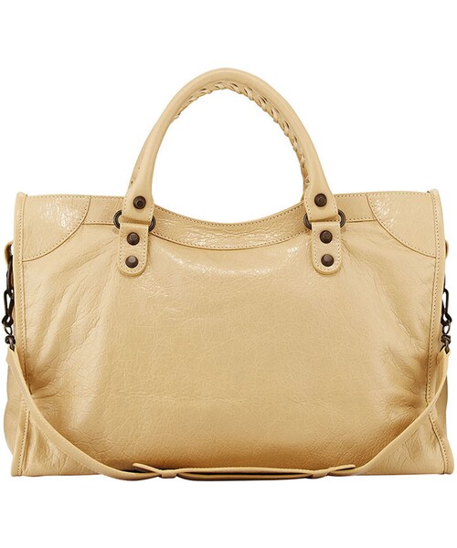 BALENCIAGA（バレンシアガ）の「Balenciaga Classic City Bag, Beige（ショルダーバッグ・レディース・Brown・One Size）」の3枚目の写真