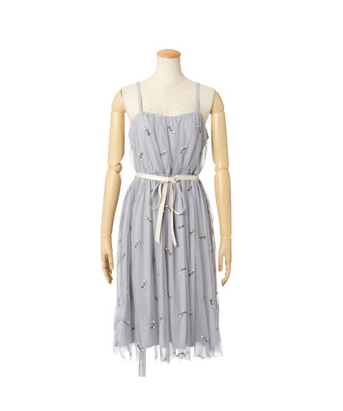 F i.n.t（フィント）の「ローズ総刺繍チュールワンピース/F&A（ワンピース・レディース・その他）」の3枚目の写真