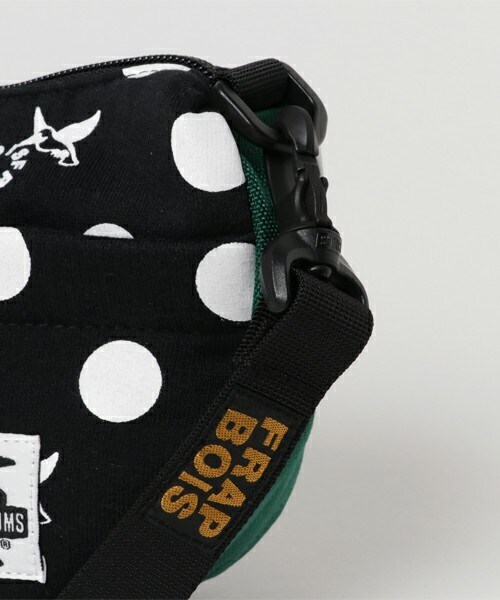 FRAPBOIS（フラボア）の「FRAPBOIS×CHUMS（ショルダーバッグ・レディース・グレー/ブラック・FREE）」の5枚目の写真