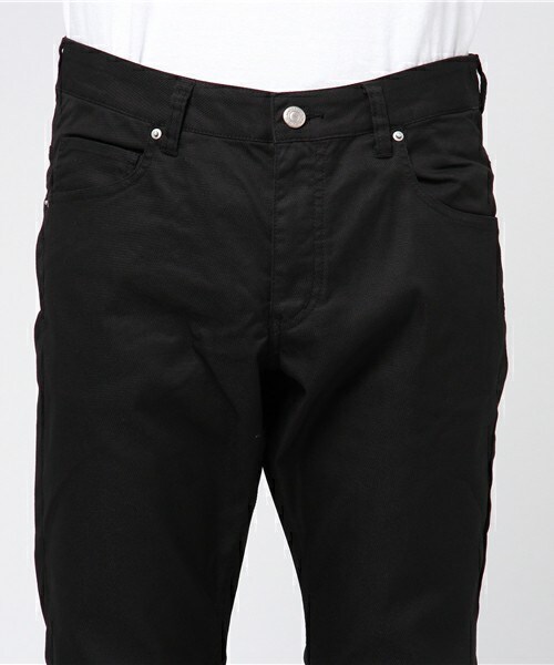 MEN'S BIGI（メンズビギ）の「5P ドビーストレッチパンツ/テーパード（チノパンツ・メンズ・ブラック/ベージュ/ネイビー・SS/S/M/L）」の7枚目の写真