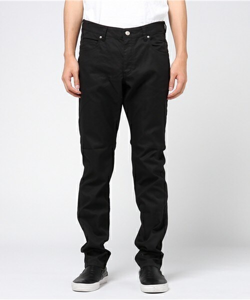 MEN'S BIGI（メンズビギ）の「5P ドビーストレッチパンツ/テーパード（チノパンツ・メンズ・ブラック/ベージュ/ネイビー・SS/S/M/L）」の6枚目の写真