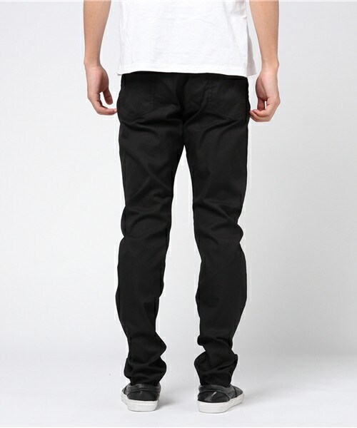 MEN'S BIGI（メンズビギ）の「5P ドビーストレッチパンツ/テーパード（チノパンツ・メンズ・ブラック/ベージュ/ネイビー・SS/S/M/L）」の5枚目の写真