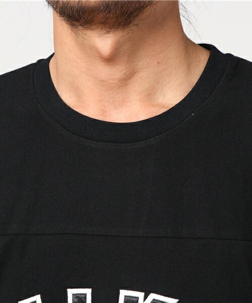 MIDWEST（ミッドウエスト）の「doublet カオスアップリケカットソー（Tシャツ/カットソー・メンズ・ホワイト/ブラック・MEDIUM）」の5枚目の写真