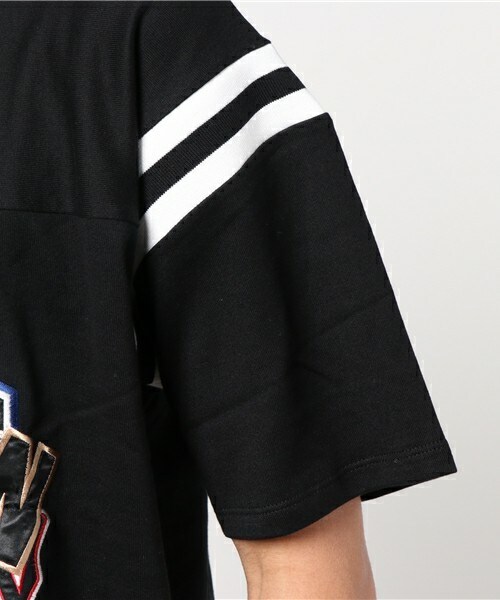 MIDWEST（ミッドウエスト）の「doublet カオスアップリケカットソー（Tシャツ/カットソー・メンズ・ホワイト/ブラック・MEDIUM）」の6枚目の写真