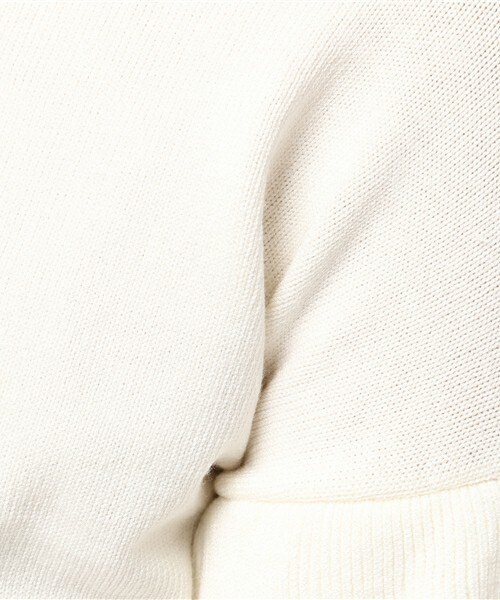 INTERPLANET(インタープラネット)の「段々フレアスリーブニット(ニット/セーター・レディース・オフホワイト/ブラック/グレー/シャーベット・FREE)」の10枚目の写真