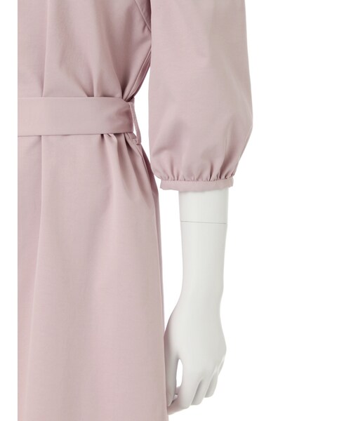 MERCURYDUO（マーキュリーデュオ）の「サッシュベルト付オフショルダーワンピース（ワンピース/ドレス・レディース・アイボリー/ベビーピンク/ミントグリーン・F）」の15枚目の写真