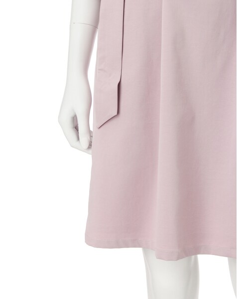 MERCURYDUO（マーキュリーデュオ）の「サッシュベルト付オフショルダーワンピース（ワンピース/ドレス・レディース・アイボリー/ベビーピンク/ミントグリーン・F）」の16枚目の写真