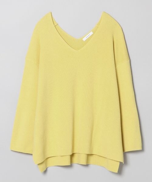 JEANASIS（ジーナシス）の「14GアゼVプルオーバー8S（トップス・アイボリー()/ブラック()/杢グレー()/イエロー()）」の4枚目の写真